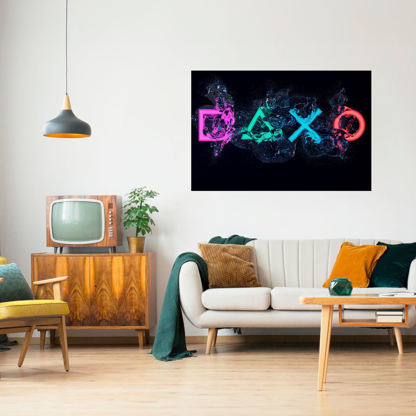 GAMING REVOLT Poster orizzontale staccabile e attaccabile