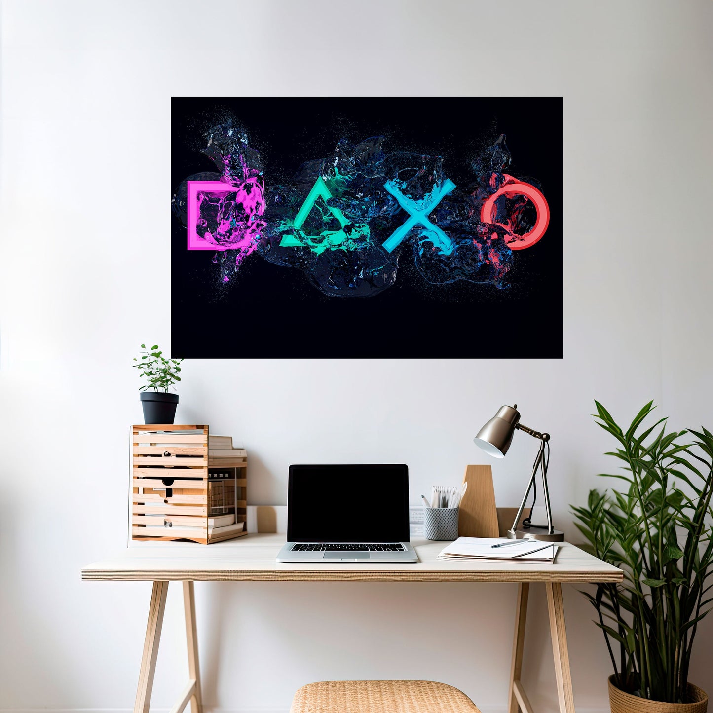 GAMING REVOLT Poster orizzontale staccabile e attaccabile