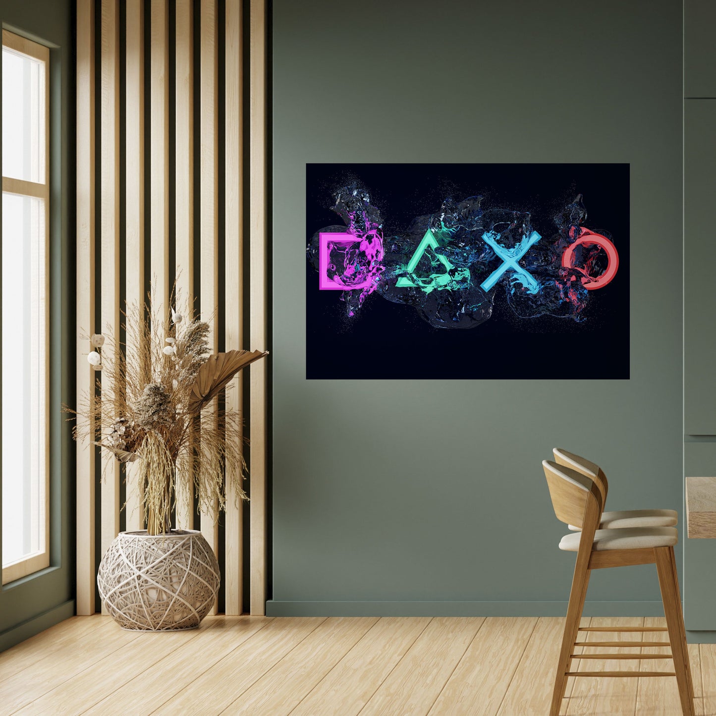 GAMING REVOLT Poster orizzontale staccabile e attaccabile