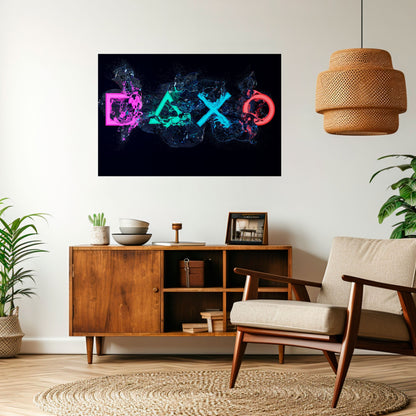 GAMING REVOLT Poster orizzontale staccabile e attaccabile