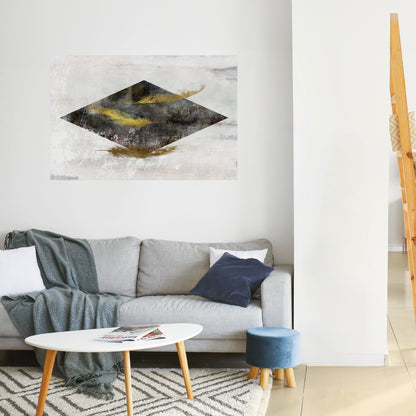 FALLING LIGHTNESS Poster orizzontale staccabile e attaccabile