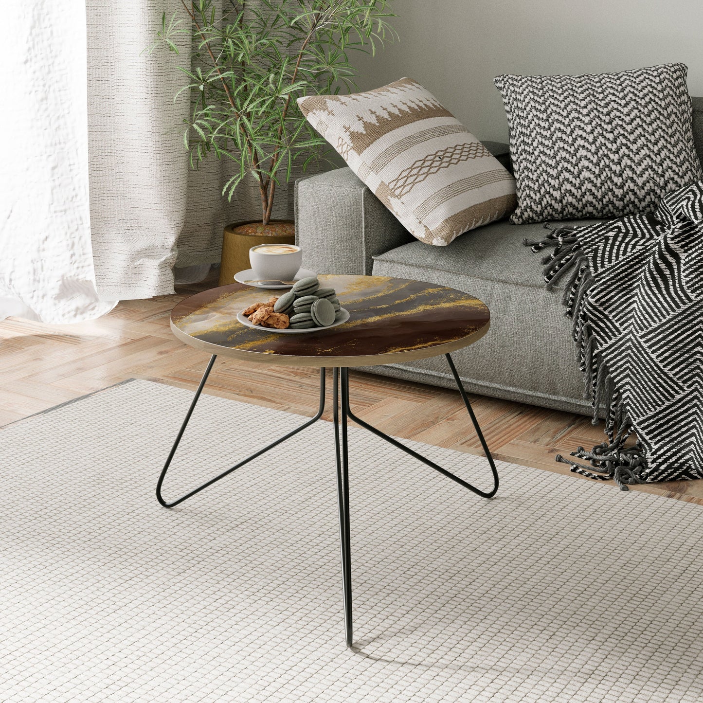 MARBLE MIRAGE Coffee Table 60