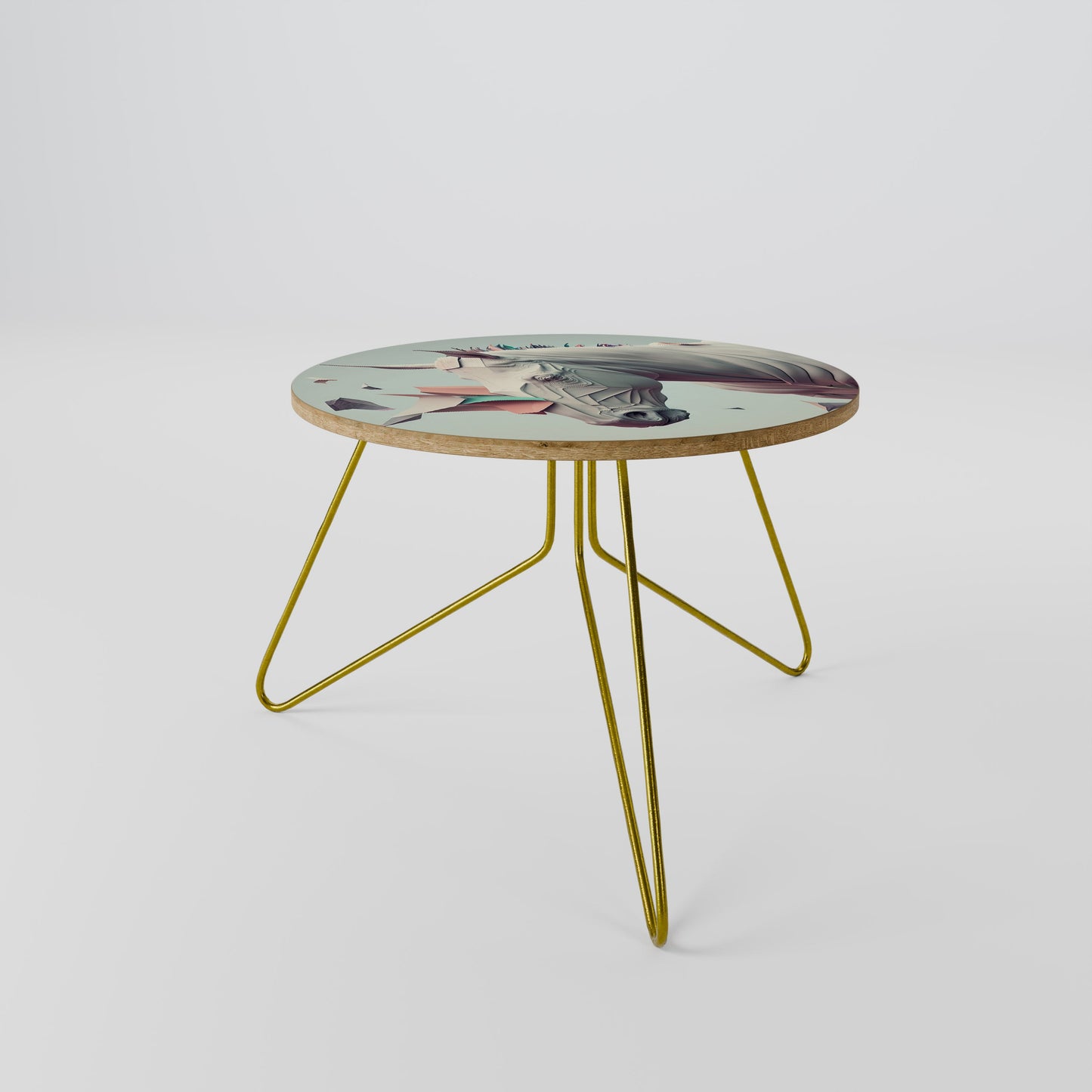 FUTURISTIC HORSE Tavolino da Salotto Ø60