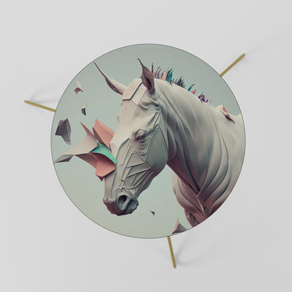 FUTURISTIC HORSE Tavolino da Salotto Ø60