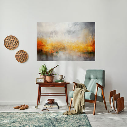 Poster orizzontale staccabile e attaccabile IMPRESSIONAL DAWN