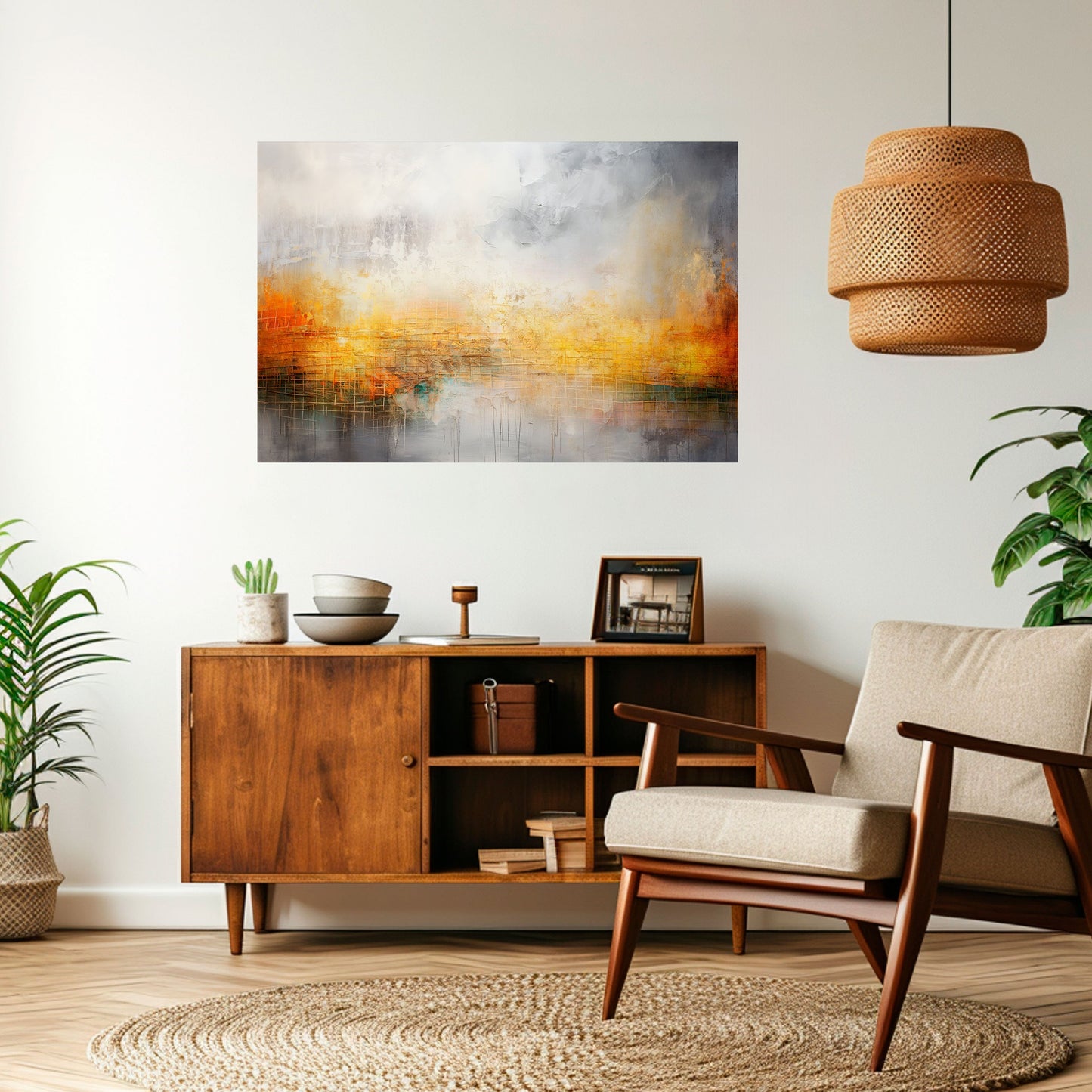 Poster orizzontale staccabile e attaccabile IMPRESSIONAL DAWN