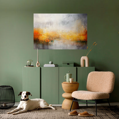 Poster orizzontale staccabile e attaccabile IMPRESSIONAL DAWN