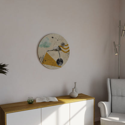 SHAPES OF BALLERINA Decorazione da Parete Rotonda