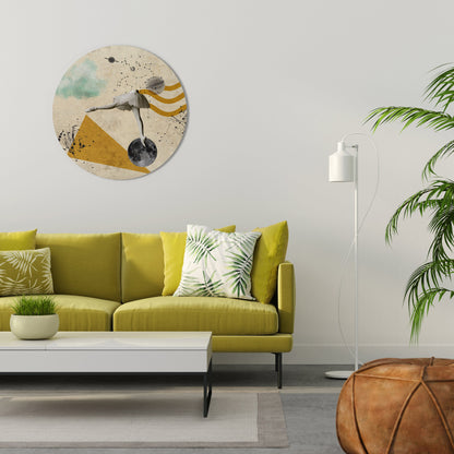 SHAPES OF BALLERINA Decorazione da Parete Rotonda