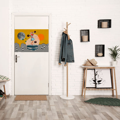 VINYL RETROSPECTION Peel and Stick Horizontal Poster