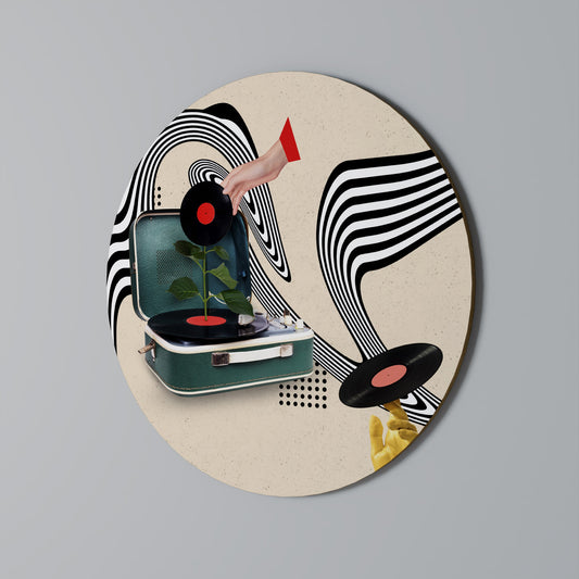 VINYL VARIATION Decorazione da Parete Rotonda