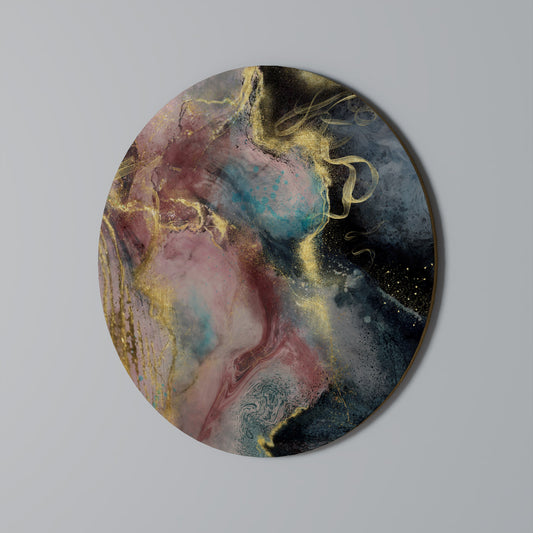 EARTHY MARBLE Decorazione da Parete Rotonda