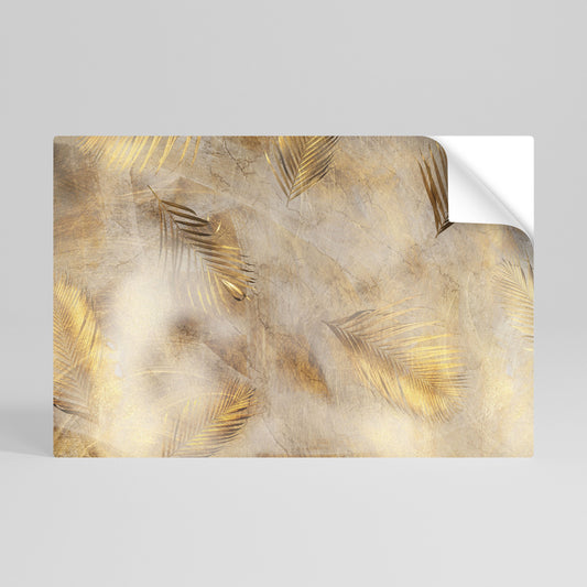 FOGLIE DI SPLENDORE Poster orizzontale staccabile e attaccabile