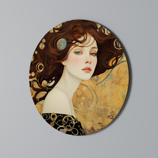 LOST IN THOUGHT Decorazione da Parete Rotonda