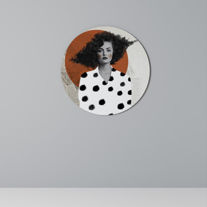 CLASSIC COOL DOTS Decorazione da Parete Rotonda