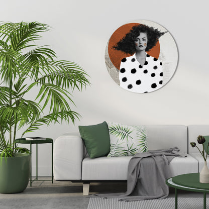 CLASSIC COOL DOTS Decorazione da Parete Rotonda