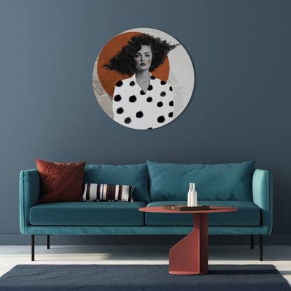 CLASSIC COOL DOTS Decorazione da Parete Rotonda