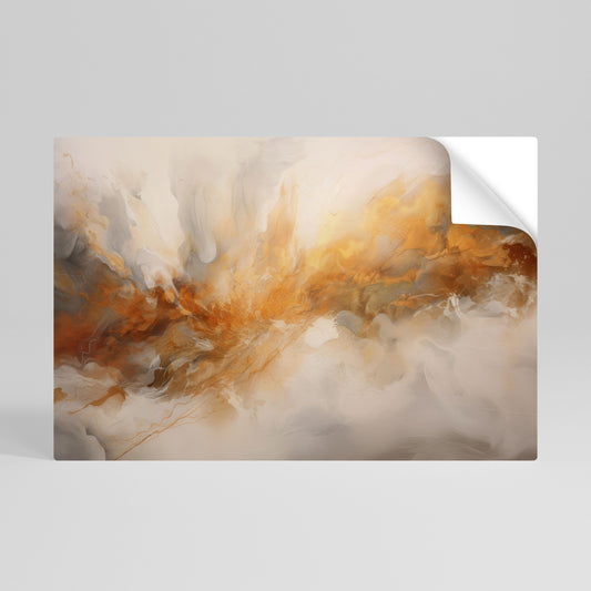 MOLTEN MELODIES Poster orizzontale staccabile e attaccabile