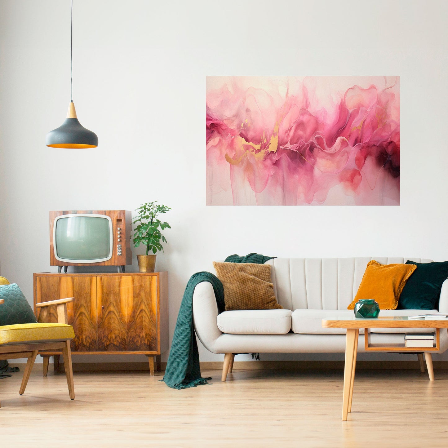 Poster orizzontale staccabile e attaccabile "EUFORIA IMPRESSIONISTA"