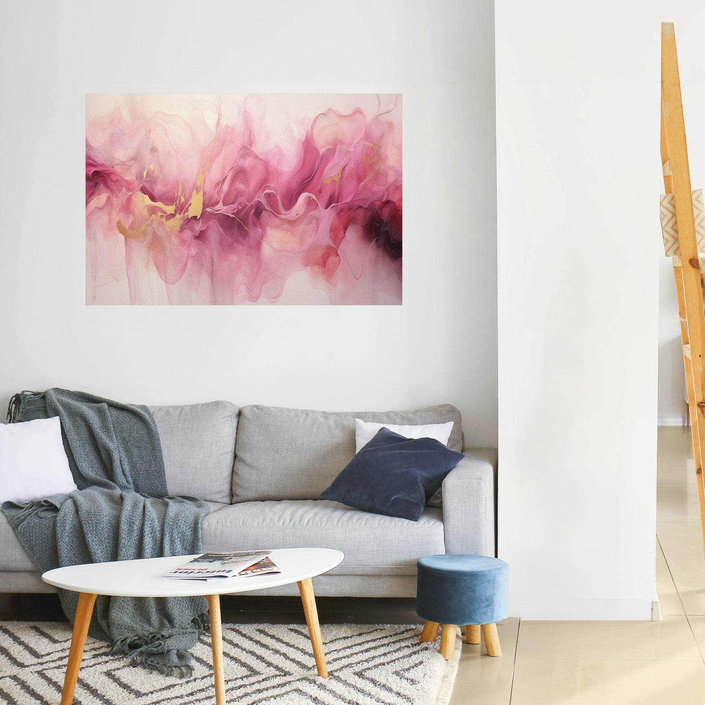 Poster orizzontale staccabile e attaccabile "EUFORIA IMPRESSIONISTA"