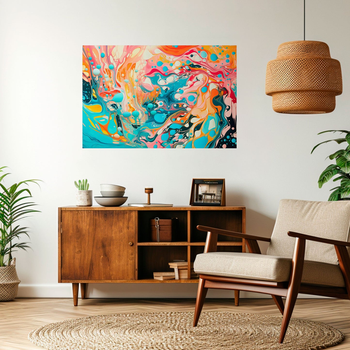 Poster orizzontale staccabile e attaccabile ARTISTIC ALCHEMY