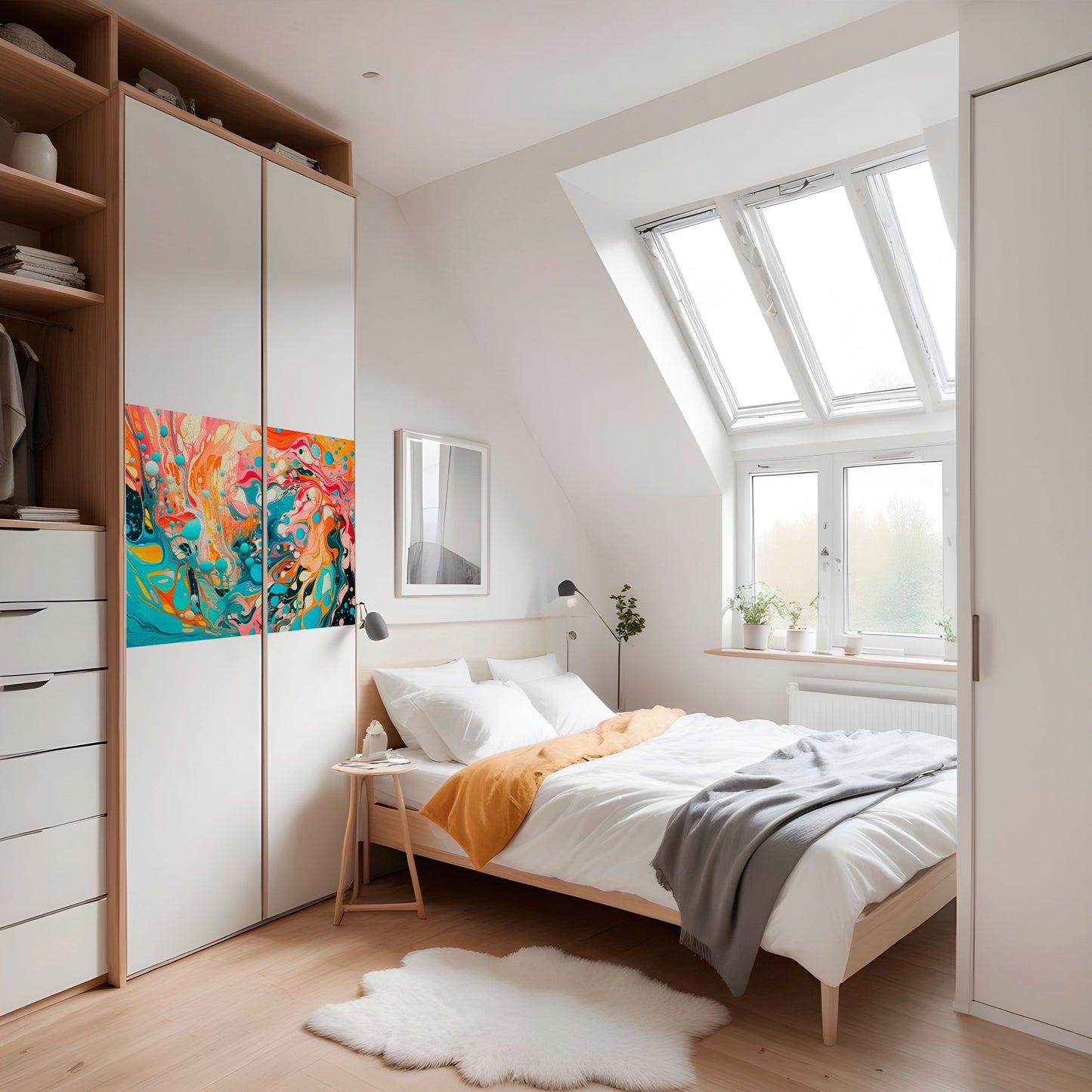 Poster orizzontale staccabile e attaccabile ARTISTIC ALCHEMY