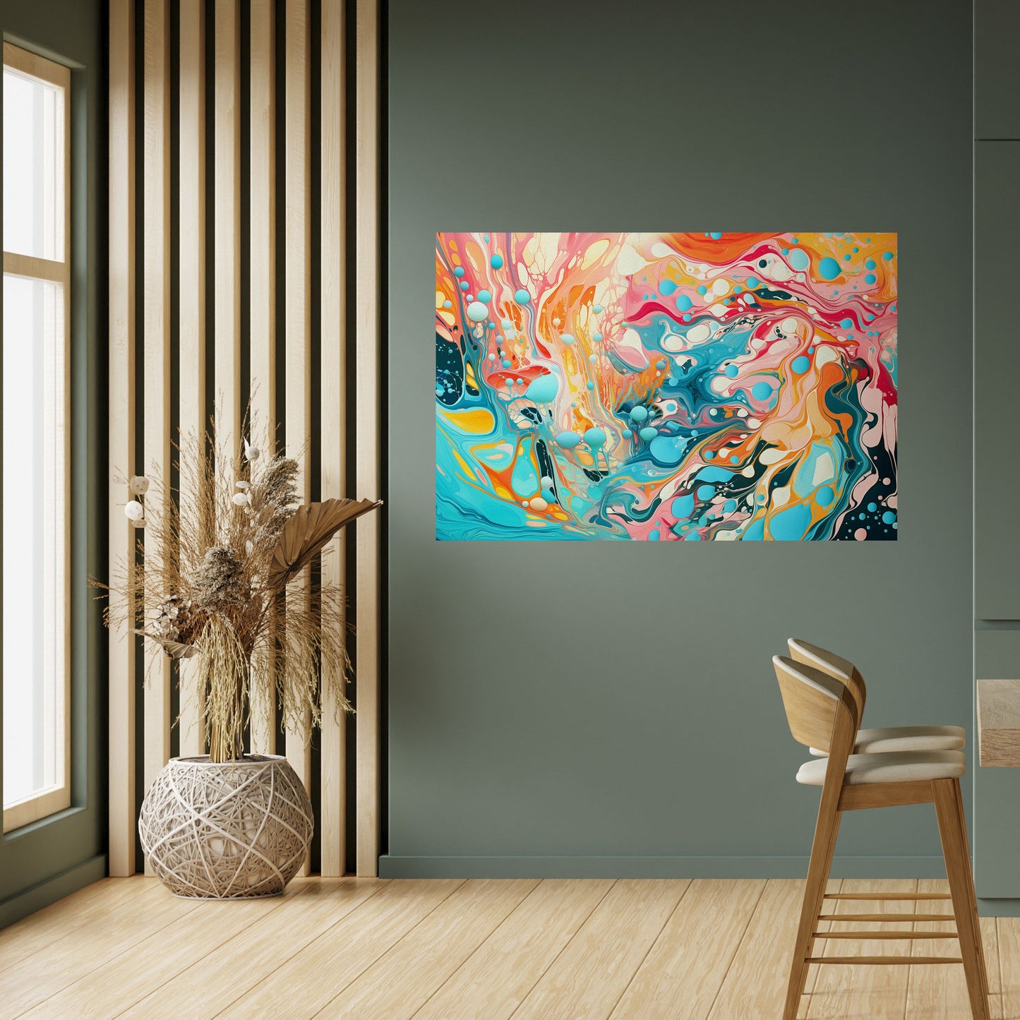 Poster orizzontale staccabile e attaccabile ARTISTIC ALCHEMY