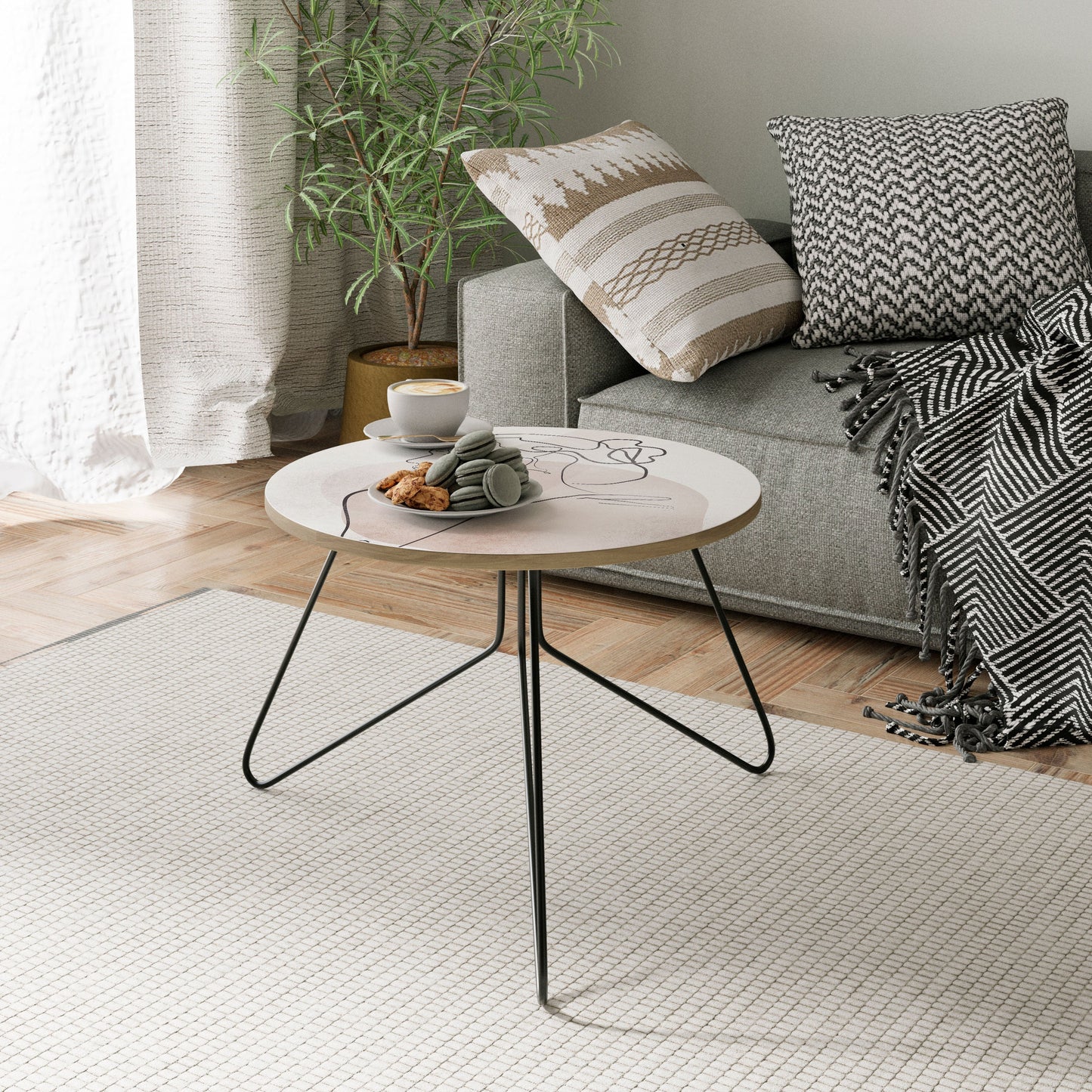 GRACEFUL LINES Coffee Table 60