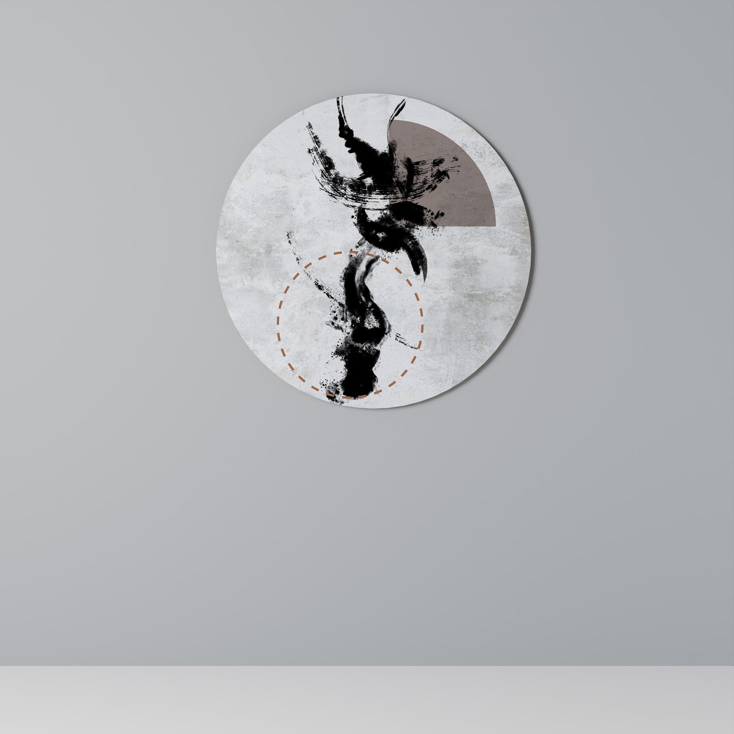 STAINS OF INTROSPECTION Decorazione da Parete Rotonda