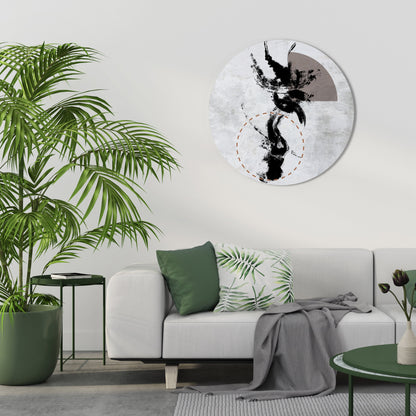 STAINS OF INTROSPECTION Decorazione da Parete Rotonda