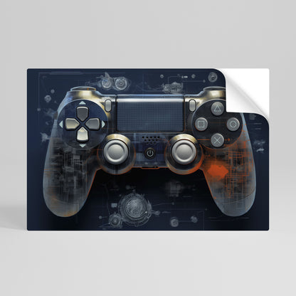 VIRTUAL VELOCITY PAD Poster orizzontale staccabile e attaccabile