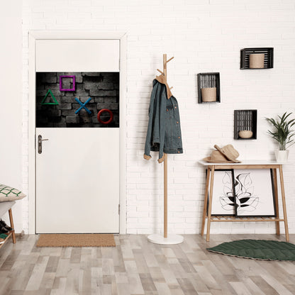 ICONE DELLA CONSOLE SOTTERRANEA Poster orizzontale staccabile e attaccabile