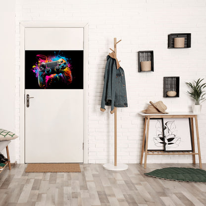 Poster orizzontale staccabile e attaccabile CYBERNETIC GAME