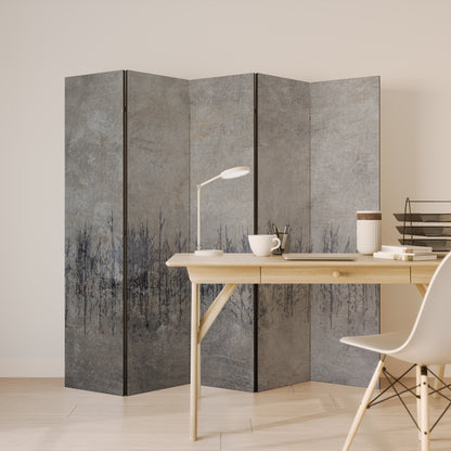 GHOSTS OF NATURE Divisorio decorativo per ambienti a 5 pannelli