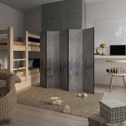 GHOSTS OF NATURE Divisorio decorativo per ambienti a 5 pannelli