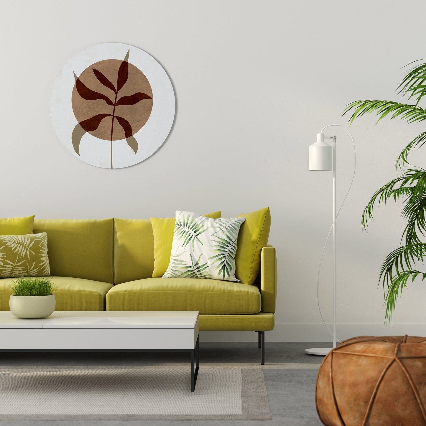 WONDER WINDSCAPE Round Wall Art