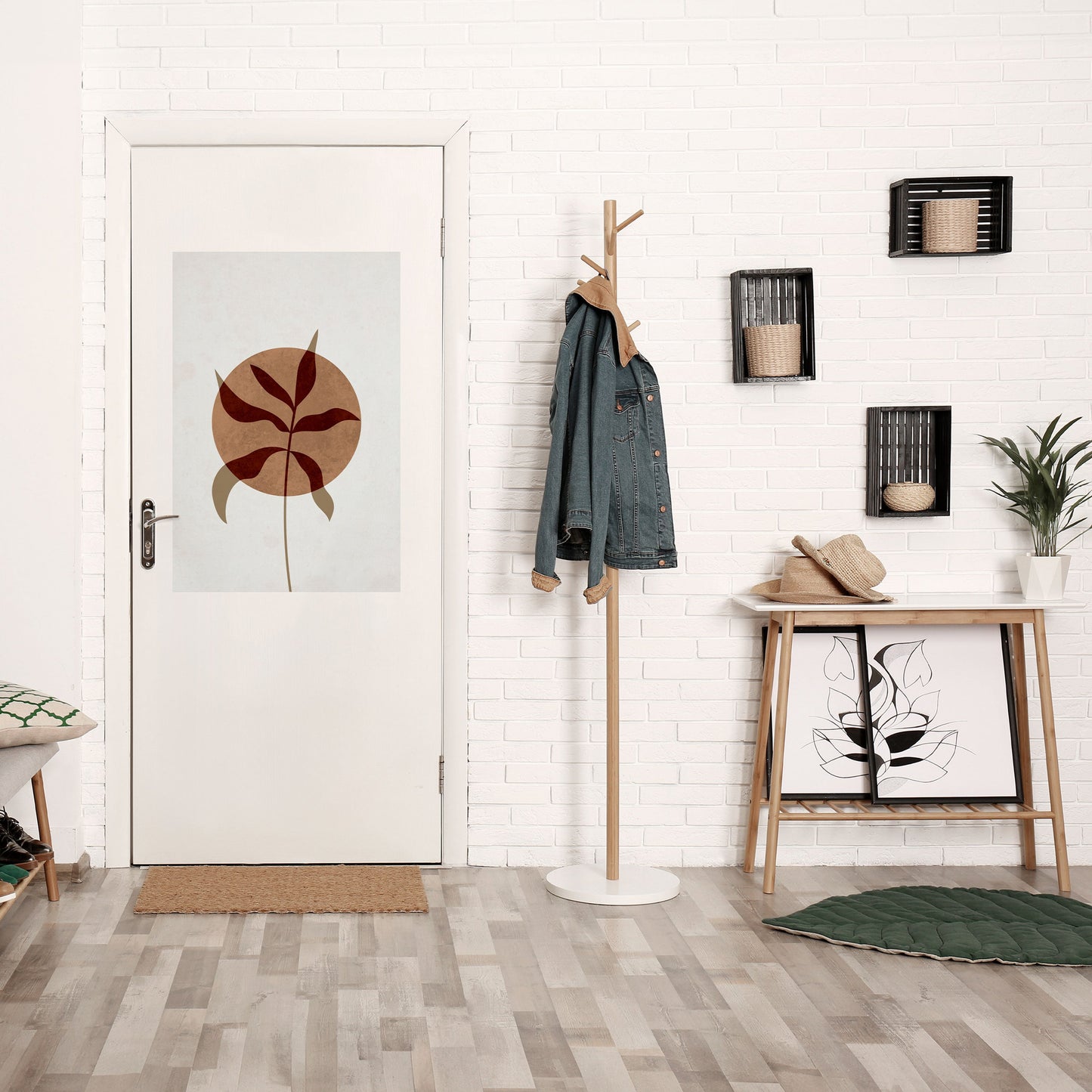 WONDER WINDSCAPE Peel and Stick Vertical Poster