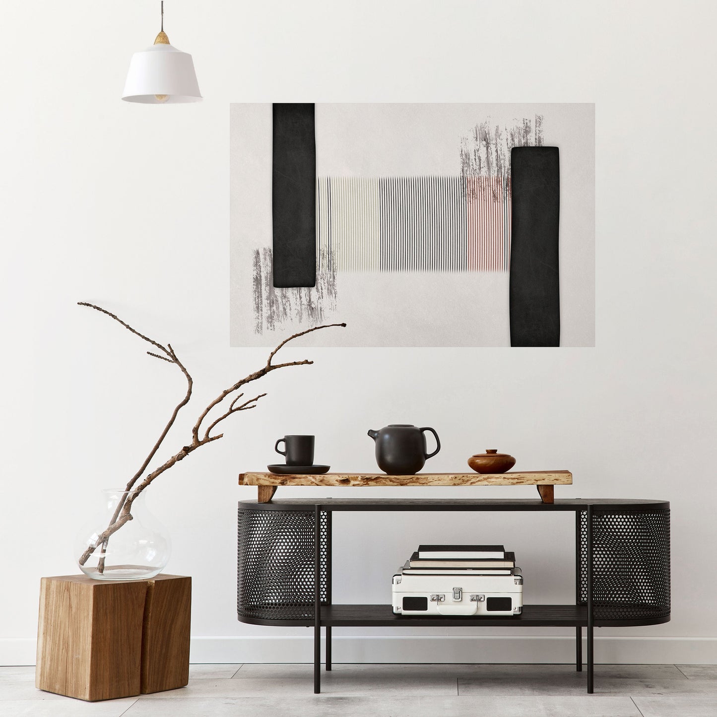 OBDYDIAN PRELUDE Peel and Stick Horizontal Poster