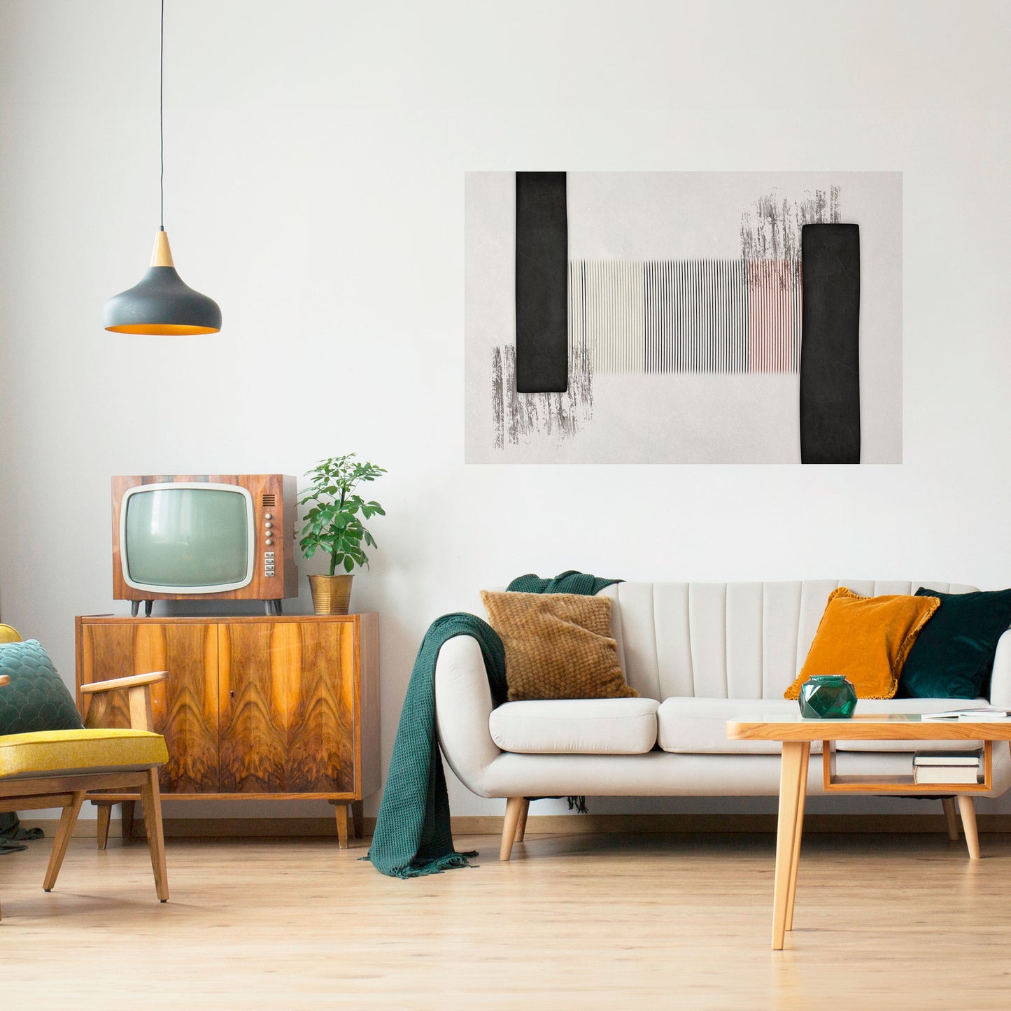 OBDYDIAN PRELUDE Peel and Stick Horizontal Poster