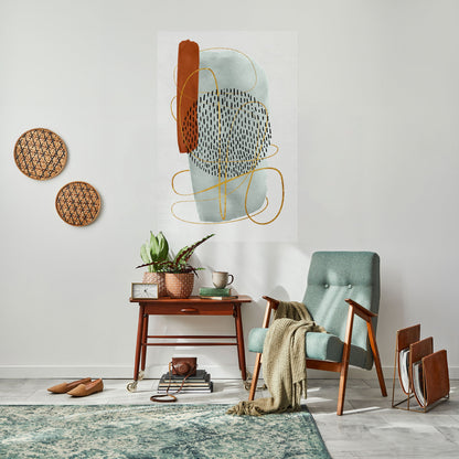 WRAPPED IN FORM Peel and Stick Vertical Poster