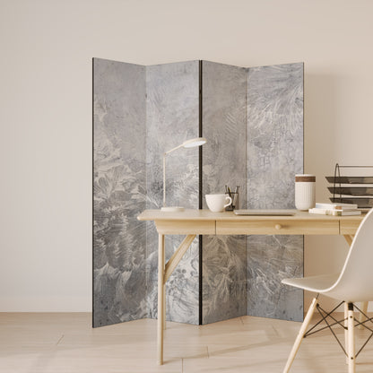 WHITE WHISPER Decorative 4-Panel Room Divider