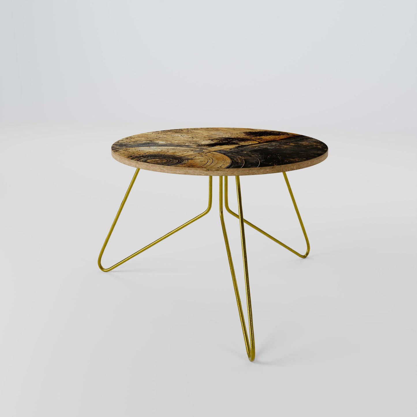 COPPERY EARTHQUAKE Coffee Table 60