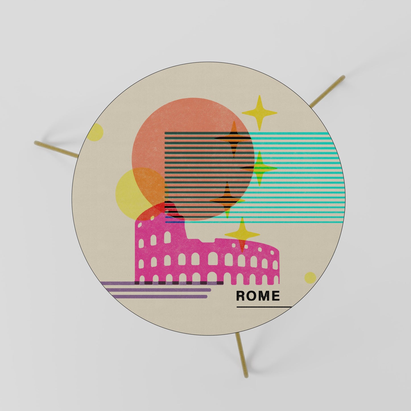 ROMAN SPARKLE Coffee Table 60