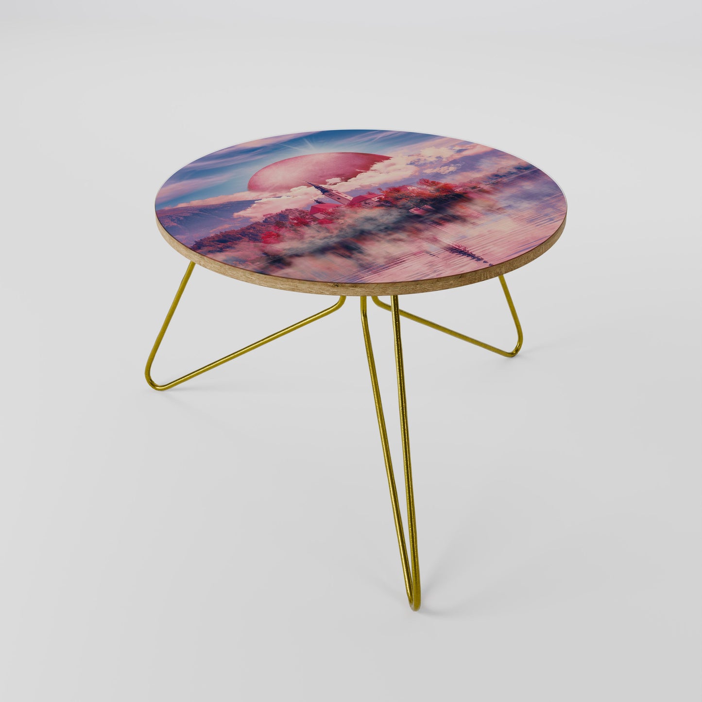 MARS OVER THE BLED LAKE Coffee Table 60