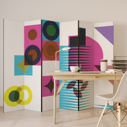FORM VARIETY Divisorio decorativo per ambienti a 6 pannelli