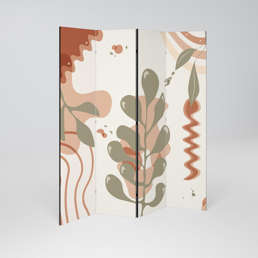 ARTISTRY AURA Divisorio decorativo per ambienti a 4 pannelli