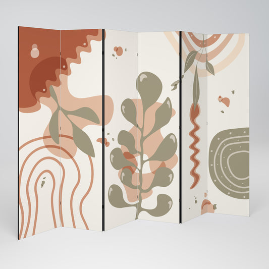 ARTISTRY AURA Divisorio decorativo per ambienti a 6 pannelli