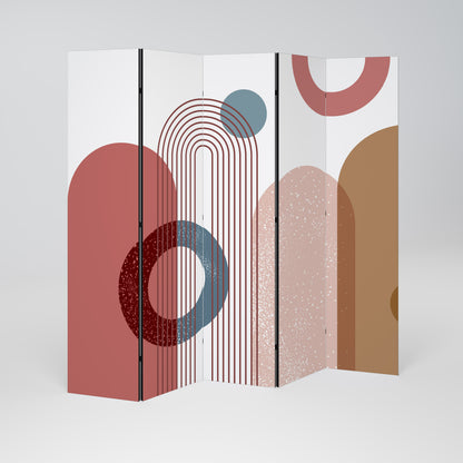 SHAPESCAPE LEAP Divisorio decorativo per ambienti a 5 pannelli