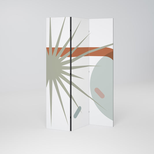 SHAPESHIFT FUSION Divisorio decorativo per ambienti a 3 pannelli