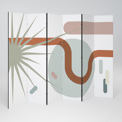 SHAPESHIFT FUSION Divisorio decorativo per ambienti a 6 pannelli